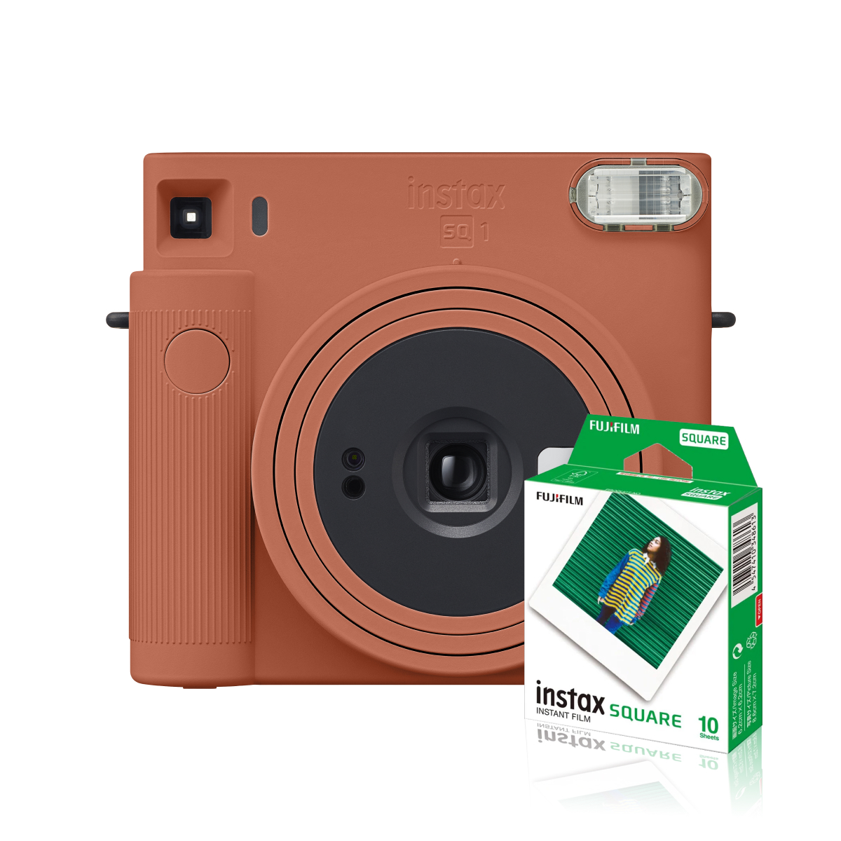 Buy Fujifilm Instax Square SQ1 Instant Camera, Orange Online in