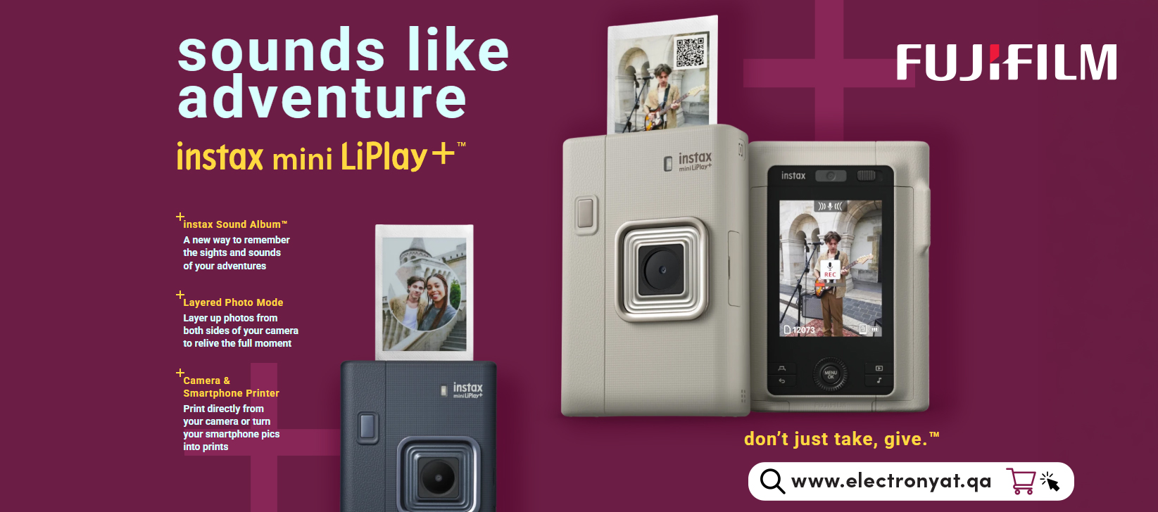 Fujifilm Instax LiPlay+: A New Way to Capture, Print & Share Memories 