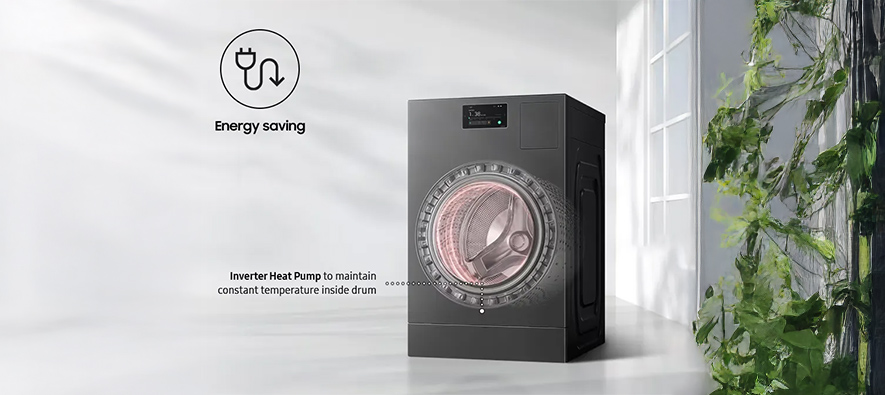 Experience the future of laundry with the Samsung 26kg/15kg Front Loading Washer & Dryer – Now in Stock!